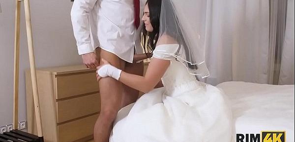  RIM4K. The wedding day gets started with passionate ass-licking